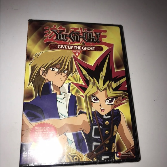 YU-GI-OH GIVE UP the GHOST VOLUME 4 Three Episodes The Dueling Monkey SEALED - Picture 3 of 6